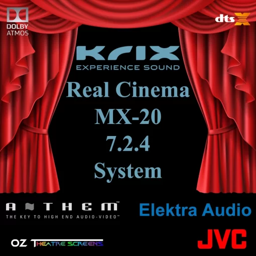 Krix Real Cinema MX-20 7.2.4 Atmos Package to buy in Castle Hill, NSW