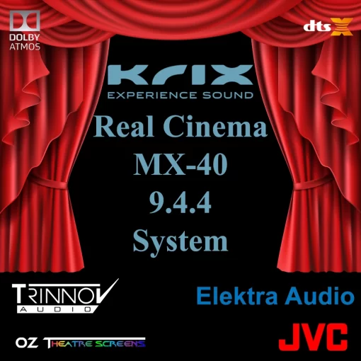 Krix Real Cinema MX-40 9.4.4 Package to buy in Castle Hill, NSW