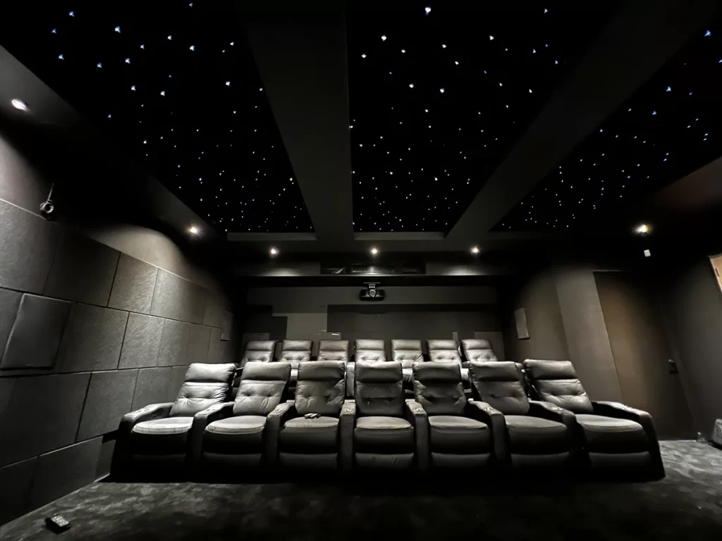 Cinema under the Stars rear of room