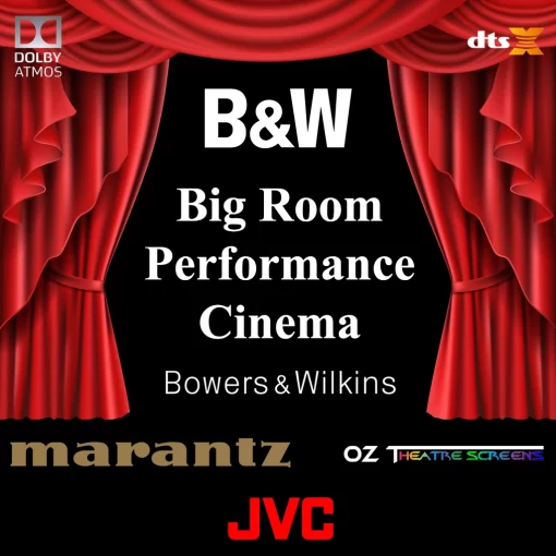 Bowers & Wilkins Big Room Performance Cinema to buy in Castle Hill, NSW