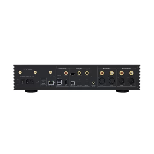 Eversolo DMP-A8 music streamer & Preamplifier rear panel